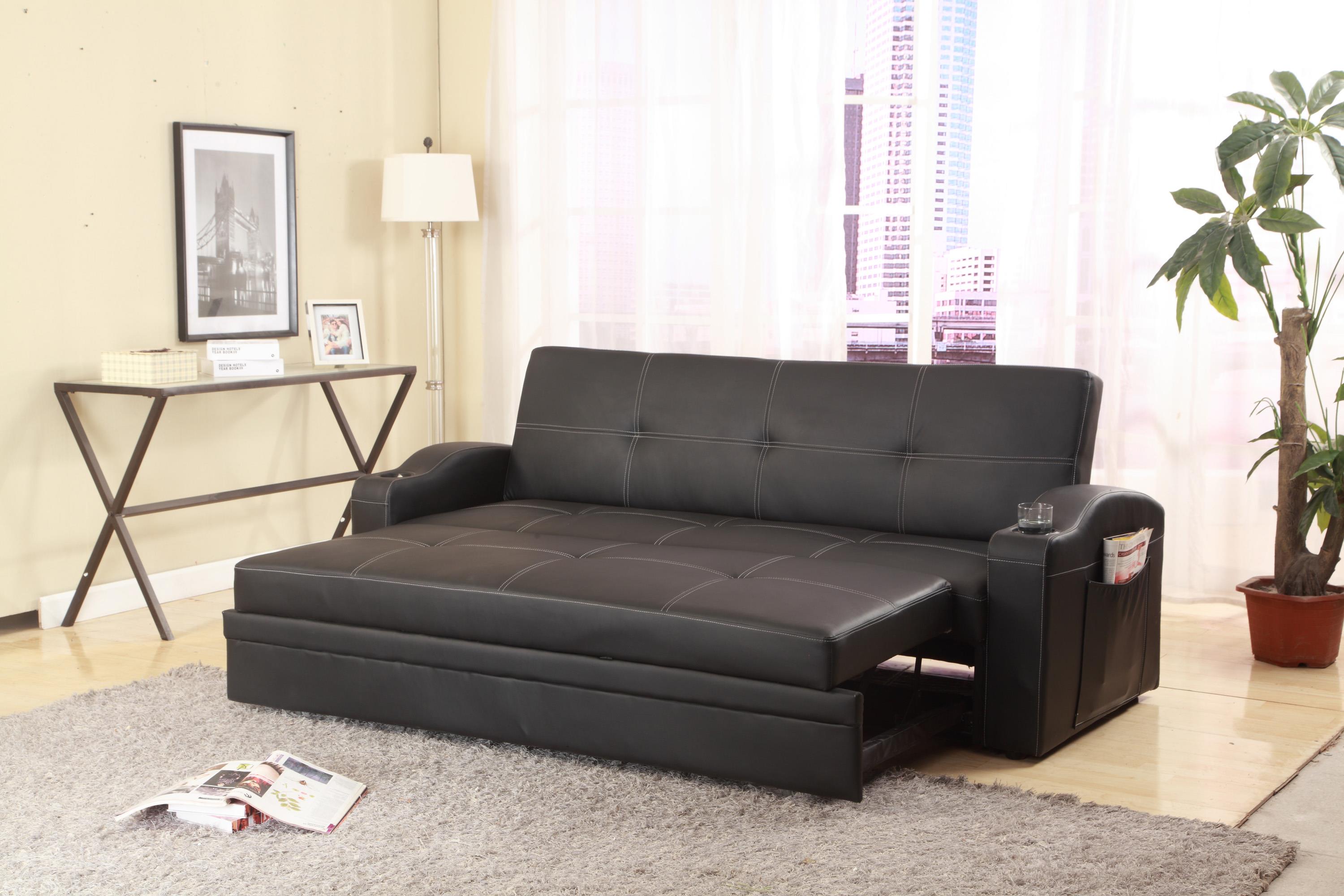 Crown Mark 5310 5310SET Easton Adjustable Sofa with Cup Holders and